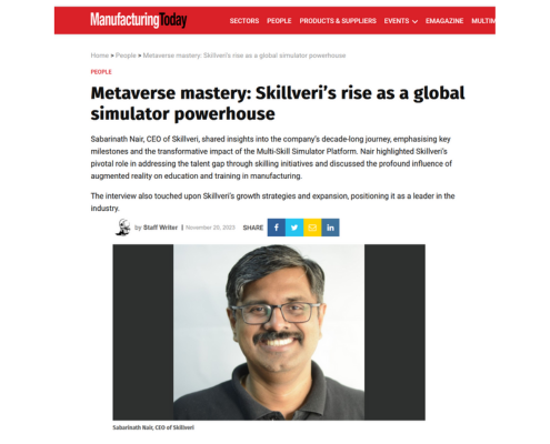 Skillveri, a global simulator powerhouse, focuses on career and technical education or CTE.