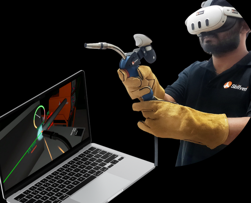 skillveri MR XR VR welding simulator