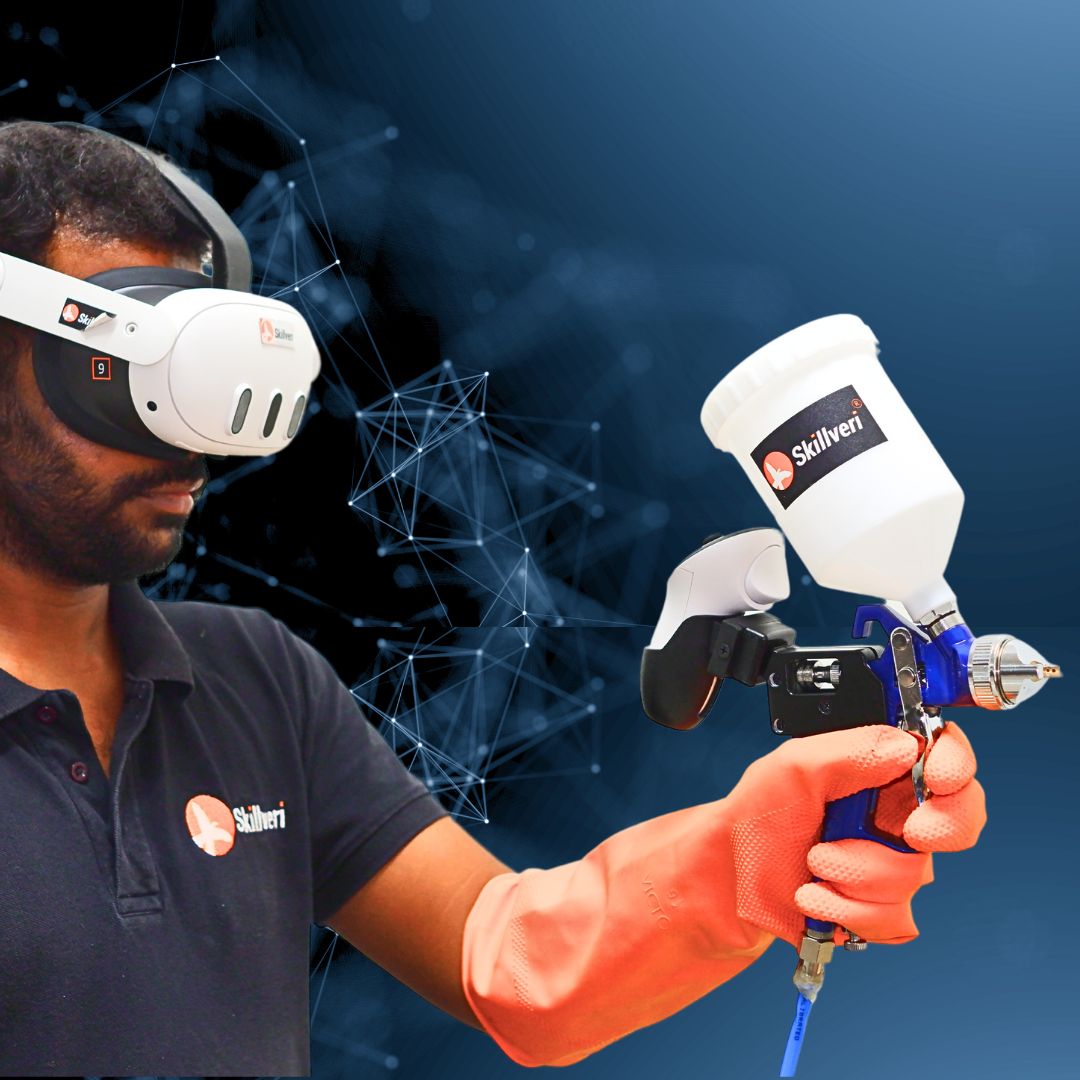 VR & XR simulators will be the key to meet the manpower training requirements of the automotive and auto refinish sector.