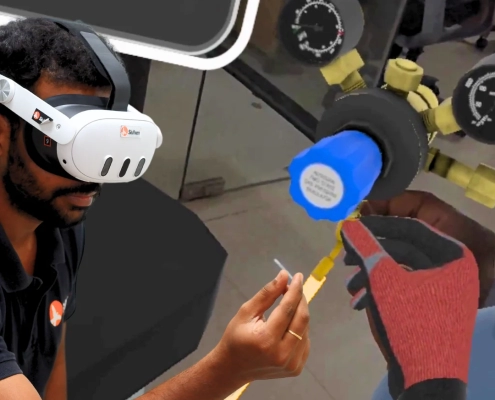 HVAC CTE simulators by Skillveri - immersive realistic learning for trade skills 