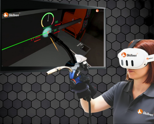 skillveri MR XR VR welding simulator