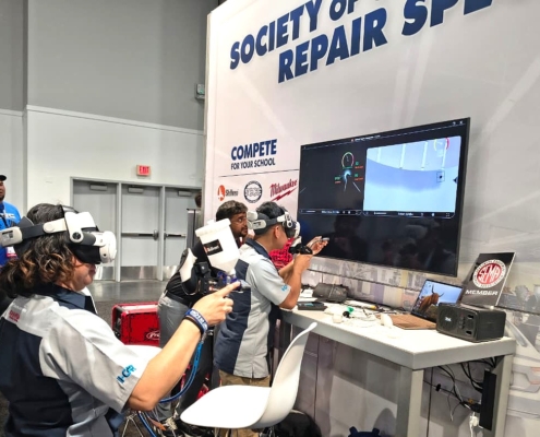 VR & XR simulators will be the key to meet the manpower training requirements of the automotive and auto refinish sector.