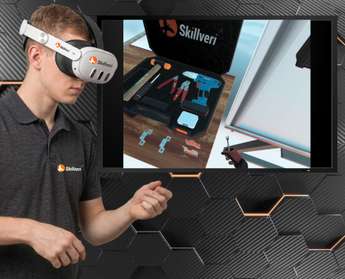 vr simulator for solar panel installation - cte, trade skills, vocational training