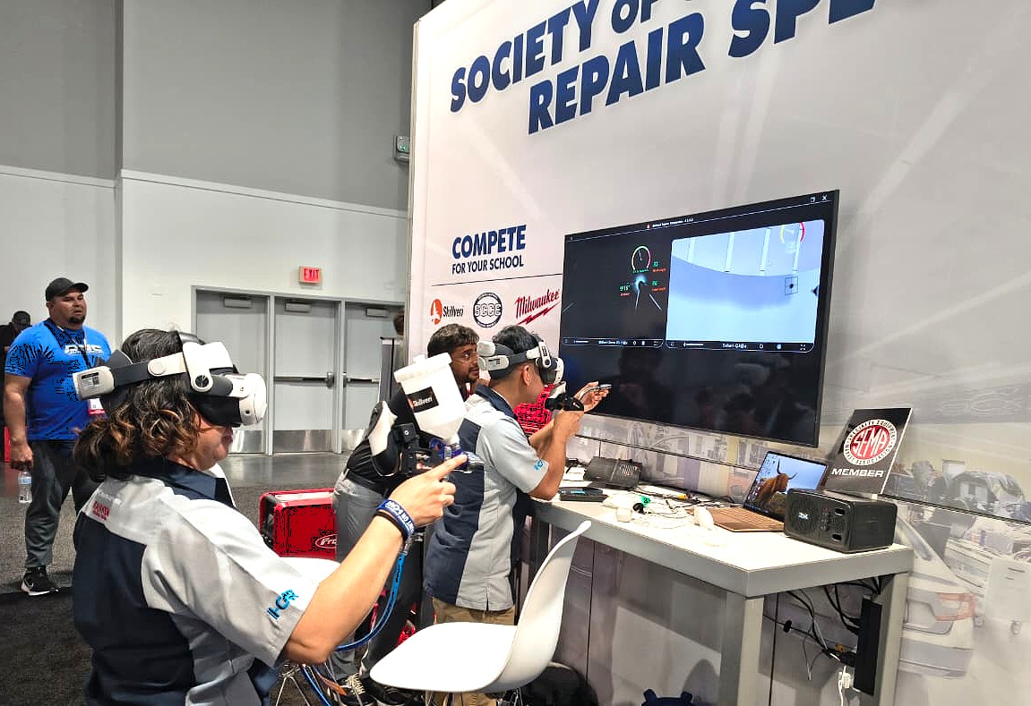 VR & XR simulators will be the key to meet the manpower training requirements of the automotive and auto refinish sector.
