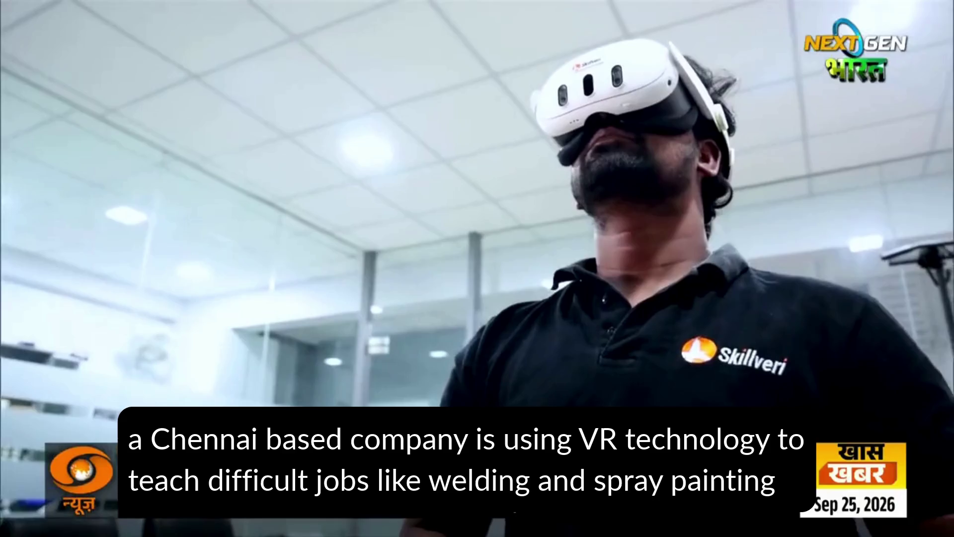skillveri vr training simulators VR & XR simulators will be the key to meet the manpower training requirements of the automotive and auto refinish sector.